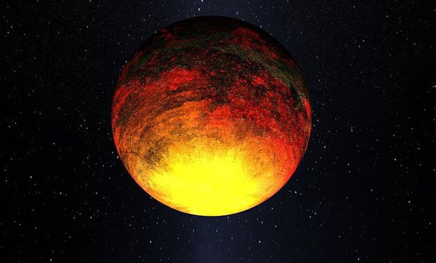 Kunstniku nägemus planeet Kepler-10b