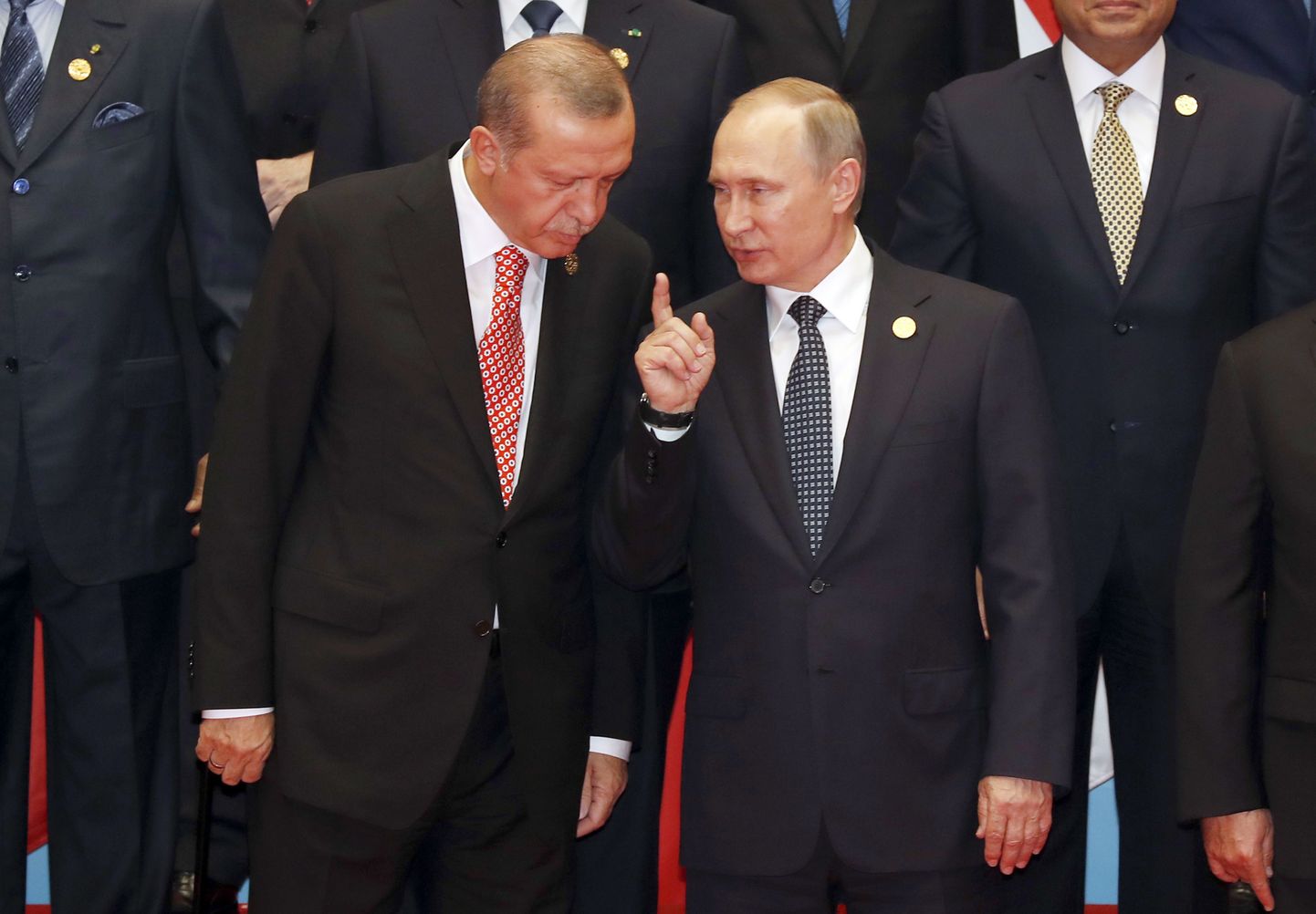 Türgi president Recep Tayyip Erdoğan ja Venemaa president Vladimir Putin.