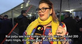 Reporter Kiievis: kui kallid on fännide kostüümid?