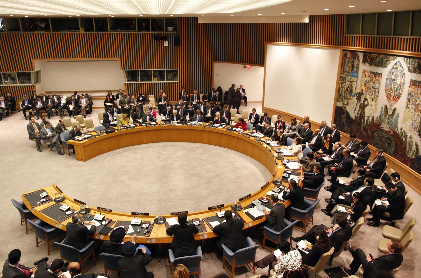 ÜRO Julgeolekunõukogu istungitesaal