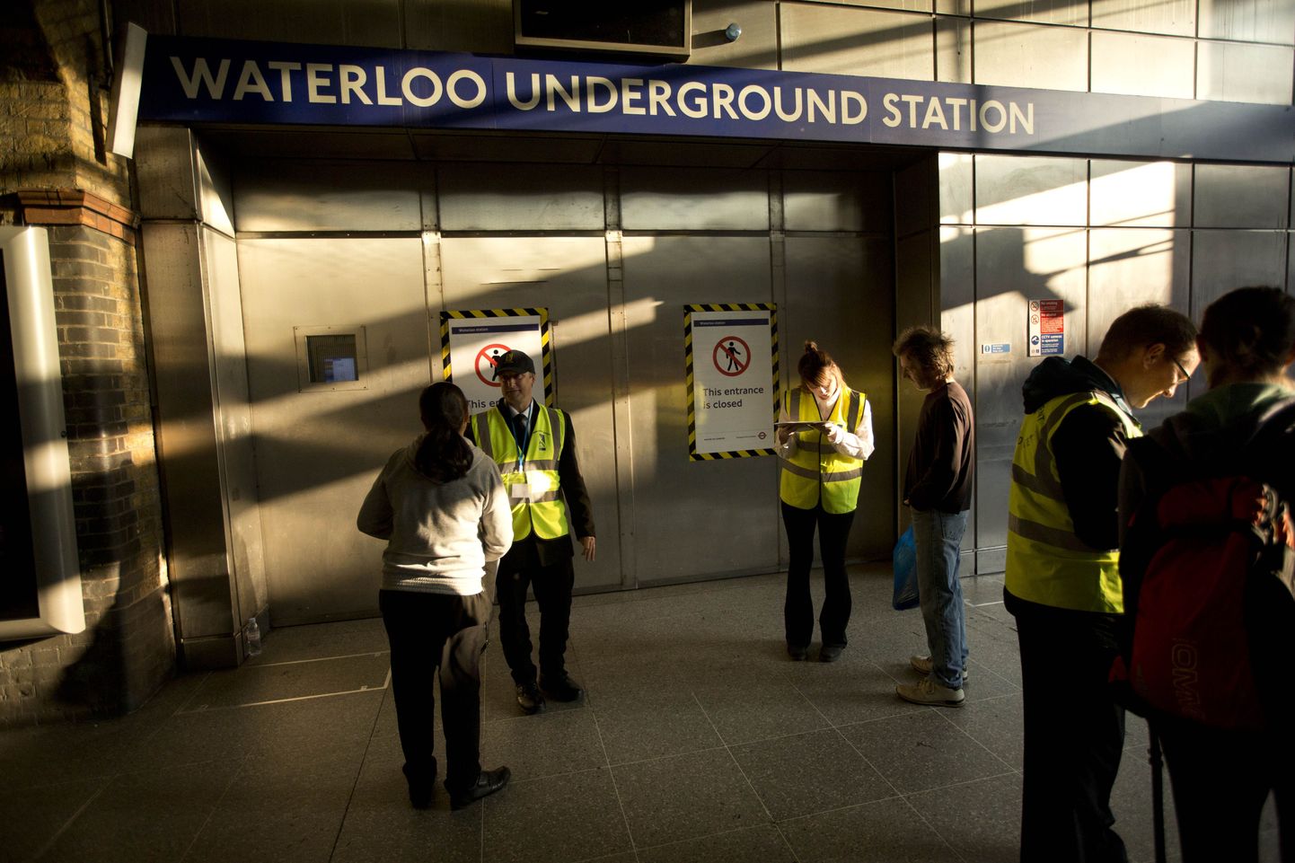 Londoni metrootöötajad juulikuise streigi ajal
