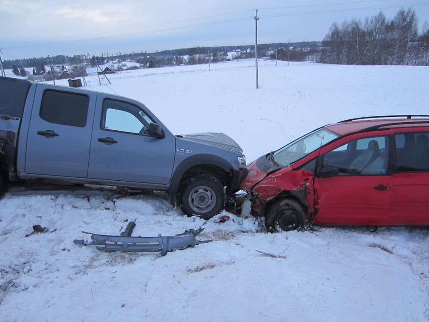 Liiklusõnnetus Puka vallas 11. jaanuaril