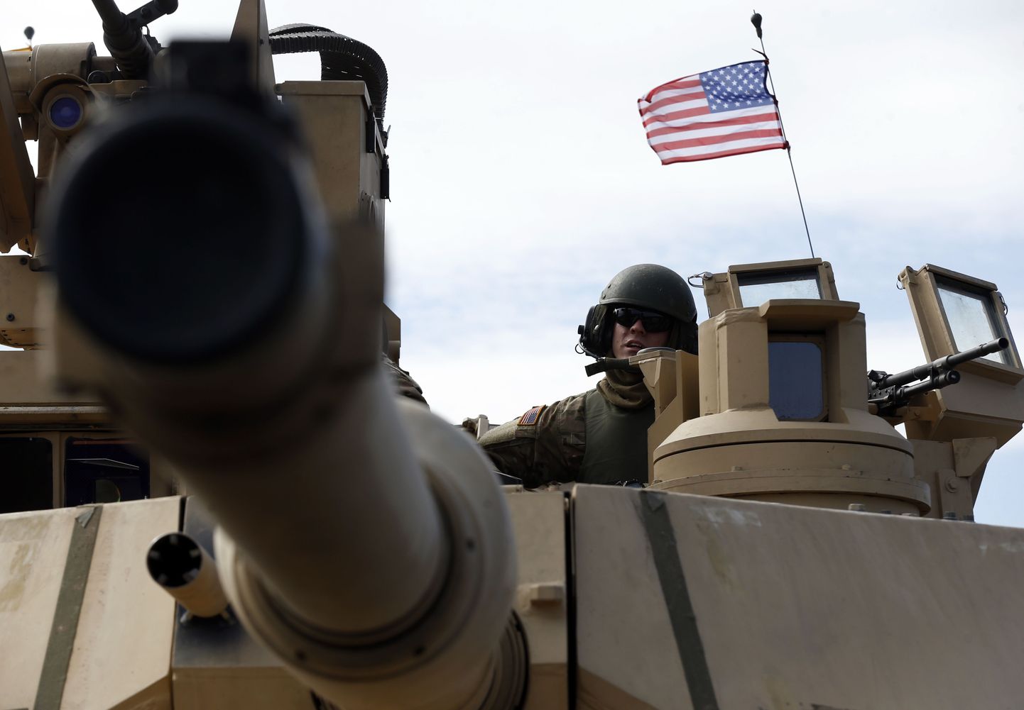 Танк армии США M1A2 Abrams. Фото иллюстративное.