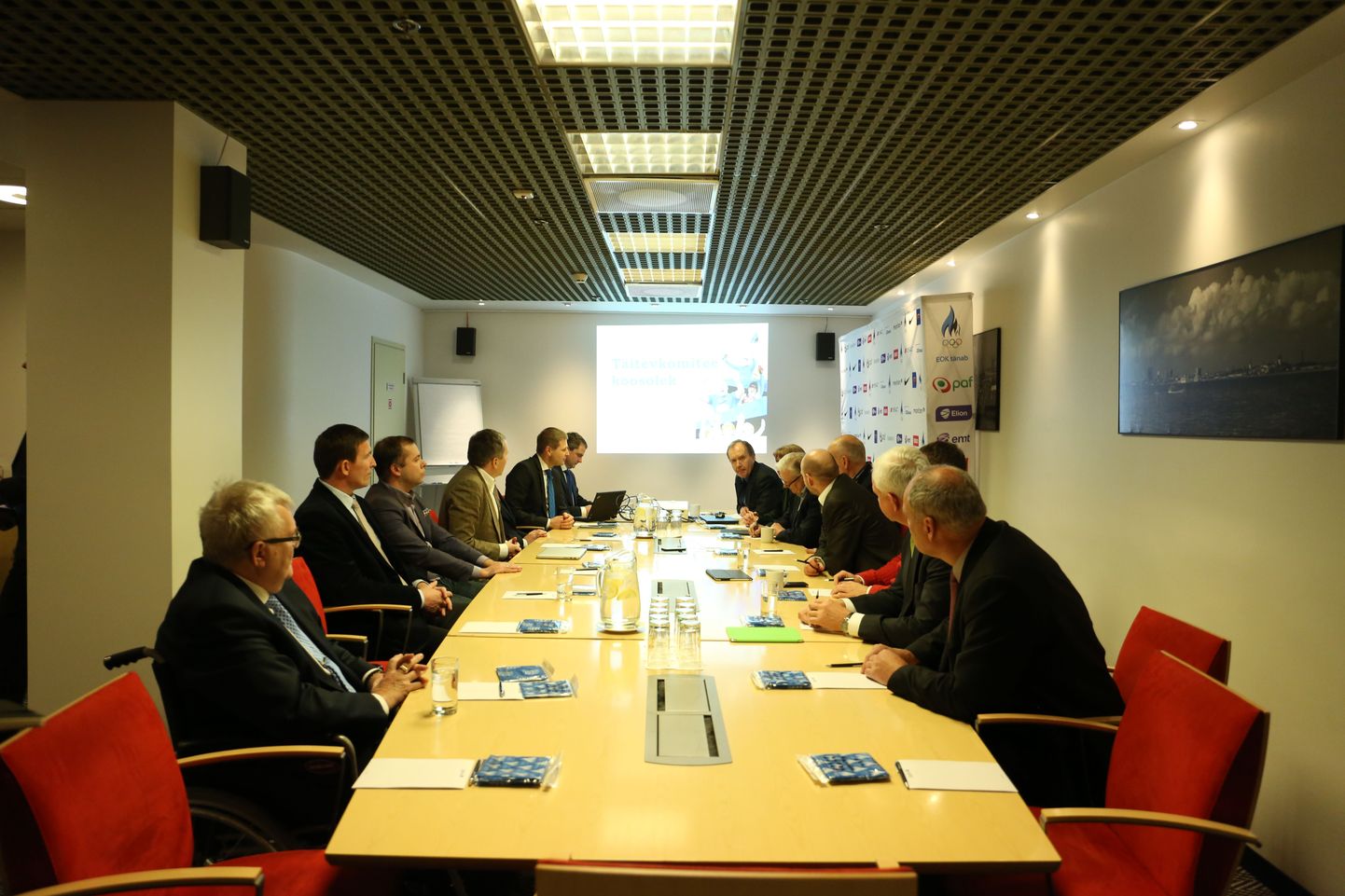EOK täitevkomitee koosolek.