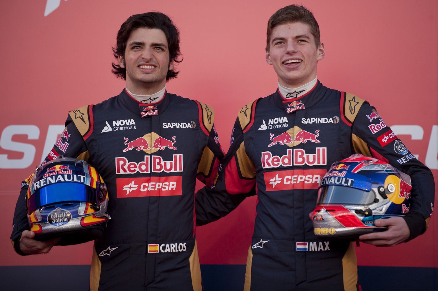 Carlos Sainz Jr ja Max Verstappen.