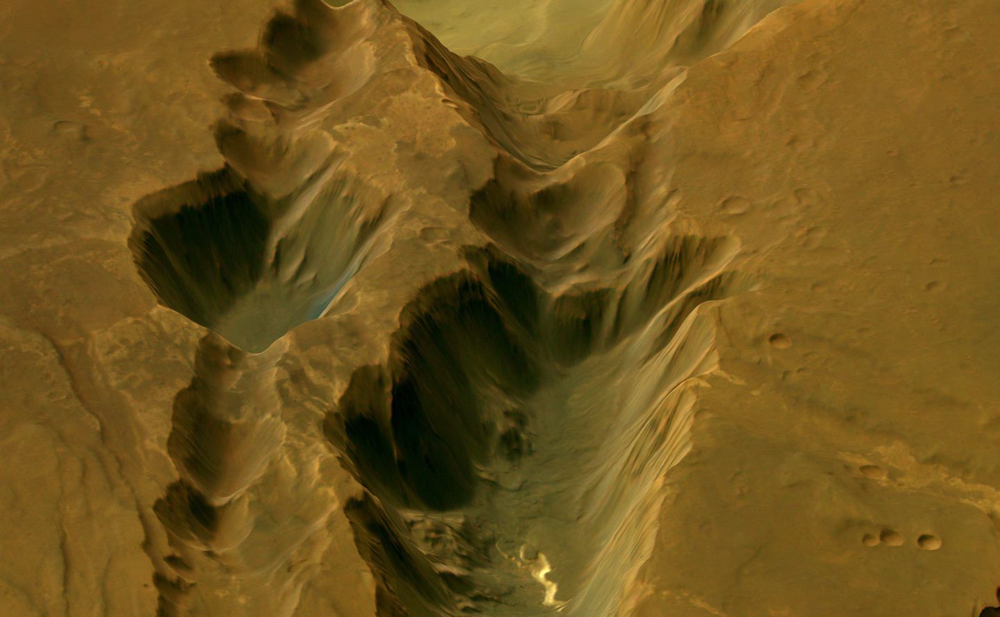 Marsi Valles Marineris kanjon