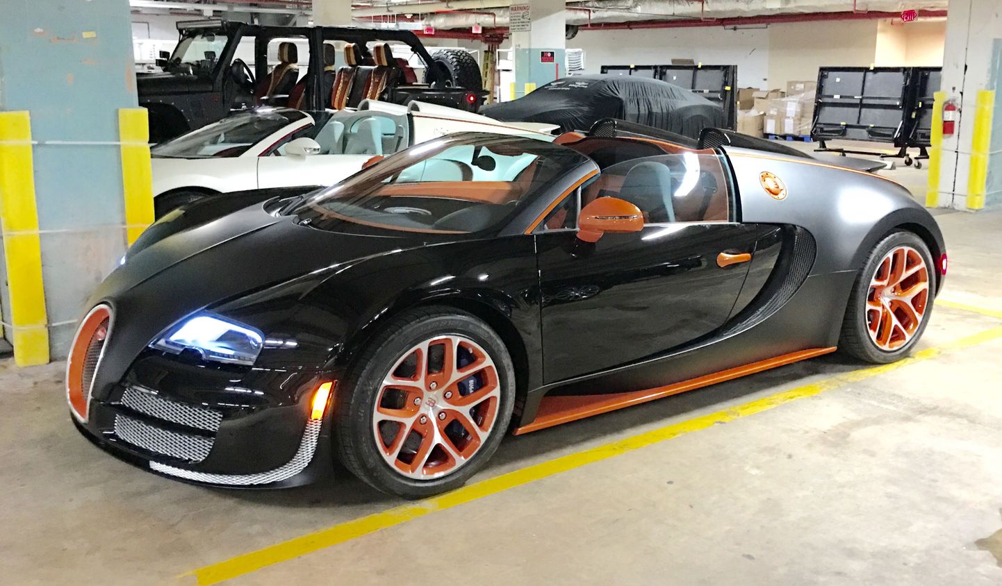 2015. aastal toodetud Bugatti Veyron Grand Sport Vitesse