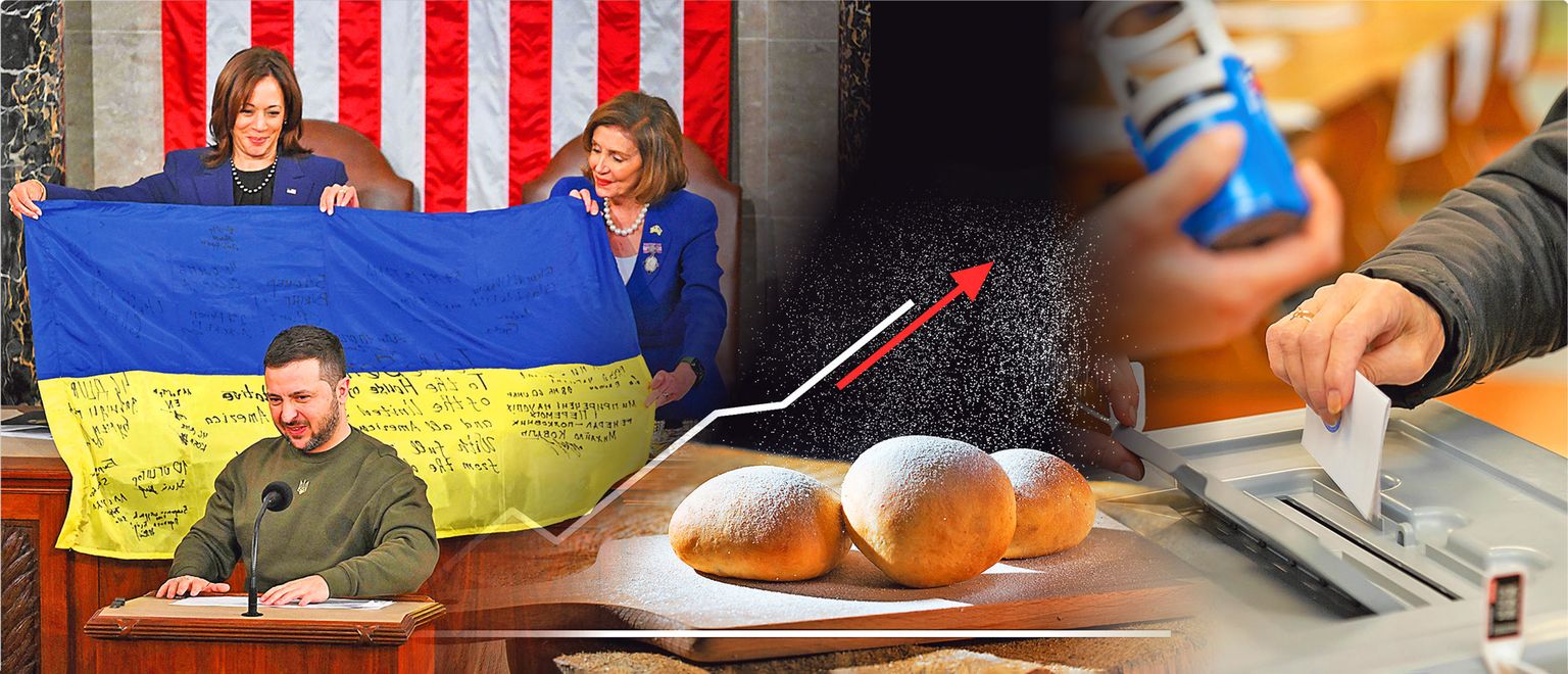 Järgmise aasta kolm peateemat on sõda Ukrainas, inflatsioon maailmas ja valimised Eestis.