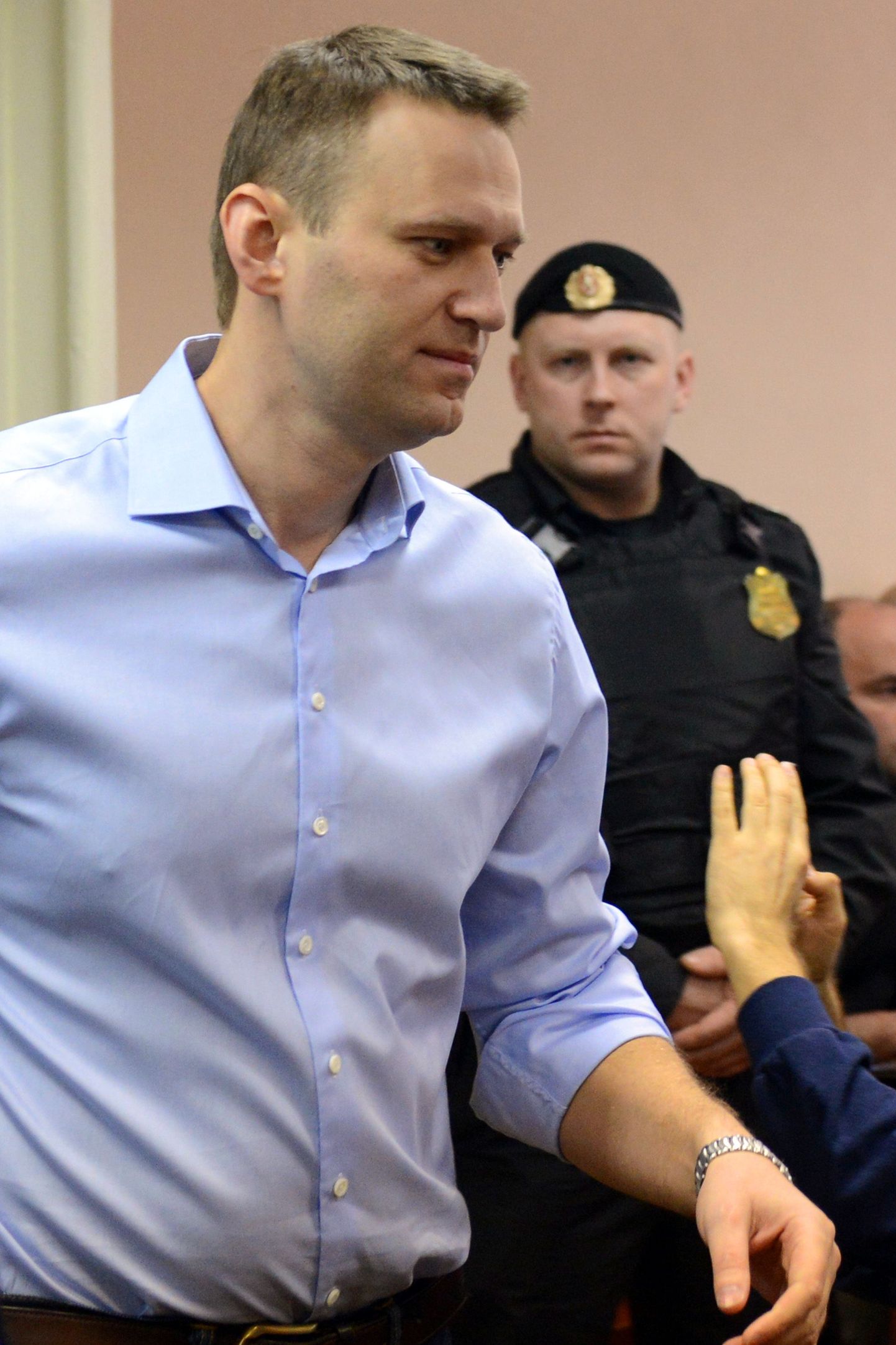 Aleksei Navalnõi täna Lenini rajoonikohtus.