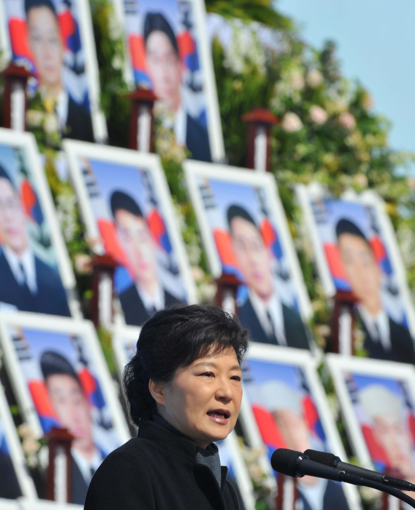 Lõuna-Korea president Park Geun-hye