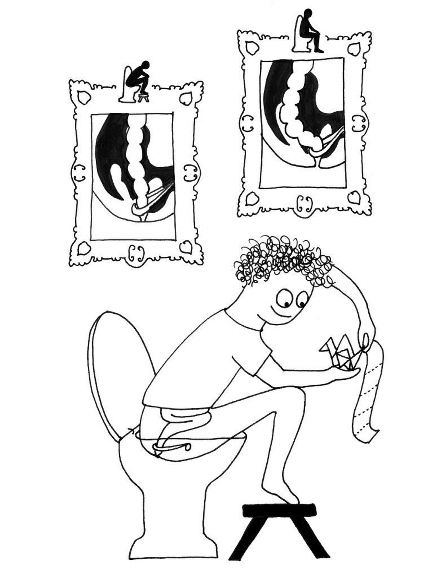 Illustratsioon raamatust «Võluv soolestik»