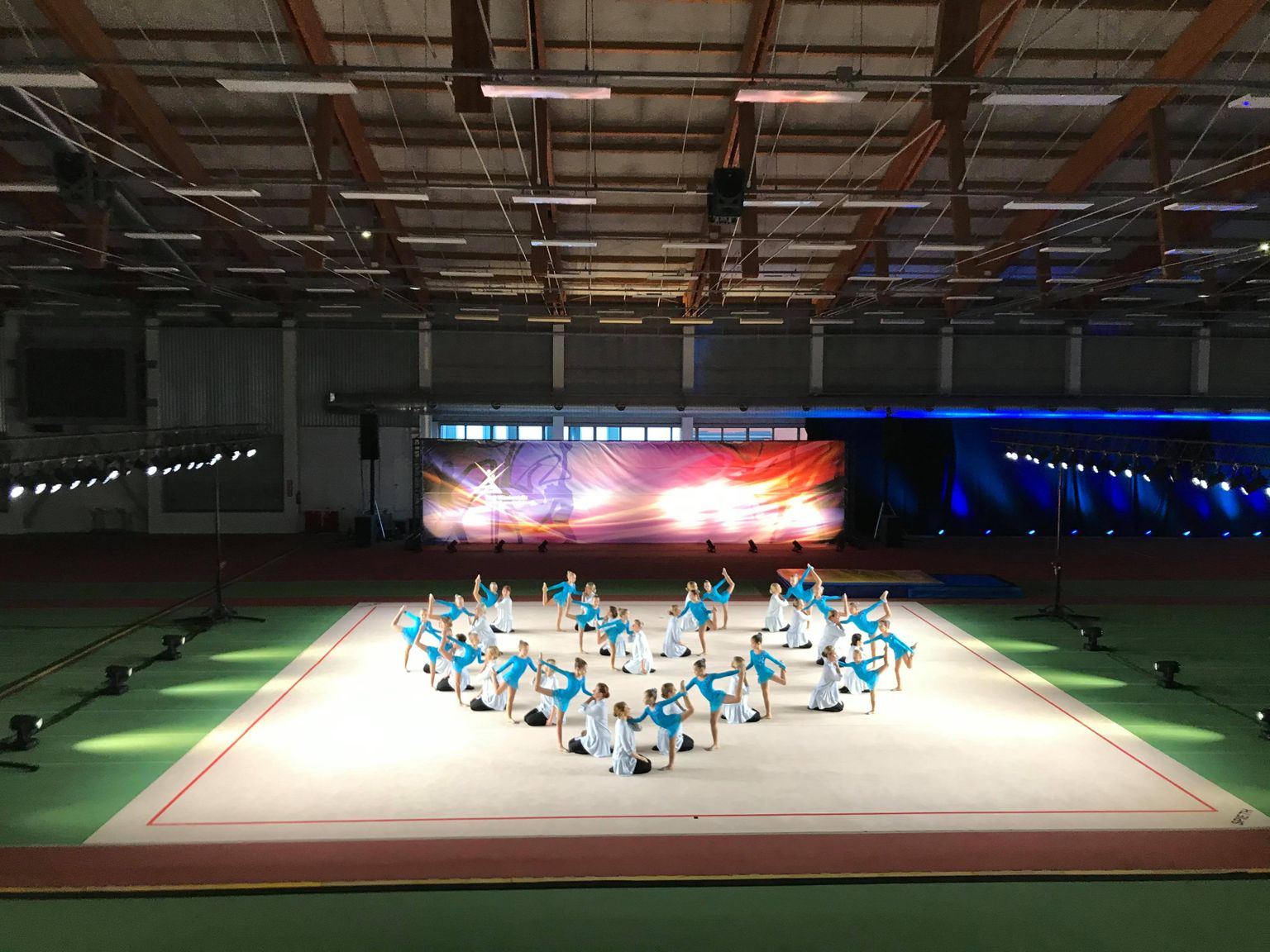 Edukad Sirelihaldjad koos emadega Gymnafestil 2019.