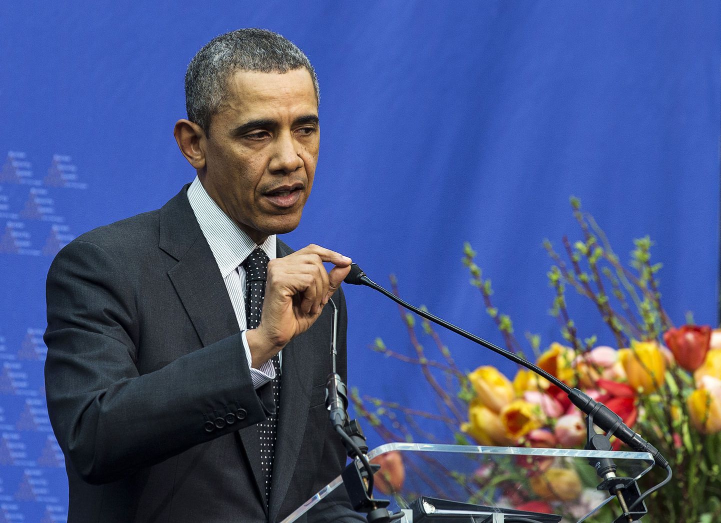 USA president Barack Obama 25. märtsil Haagis.