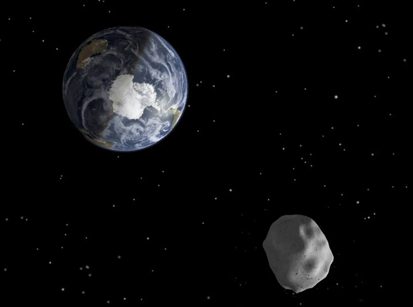 Täna liigub Maa ja Kuu vahelt läbi lai asteroid