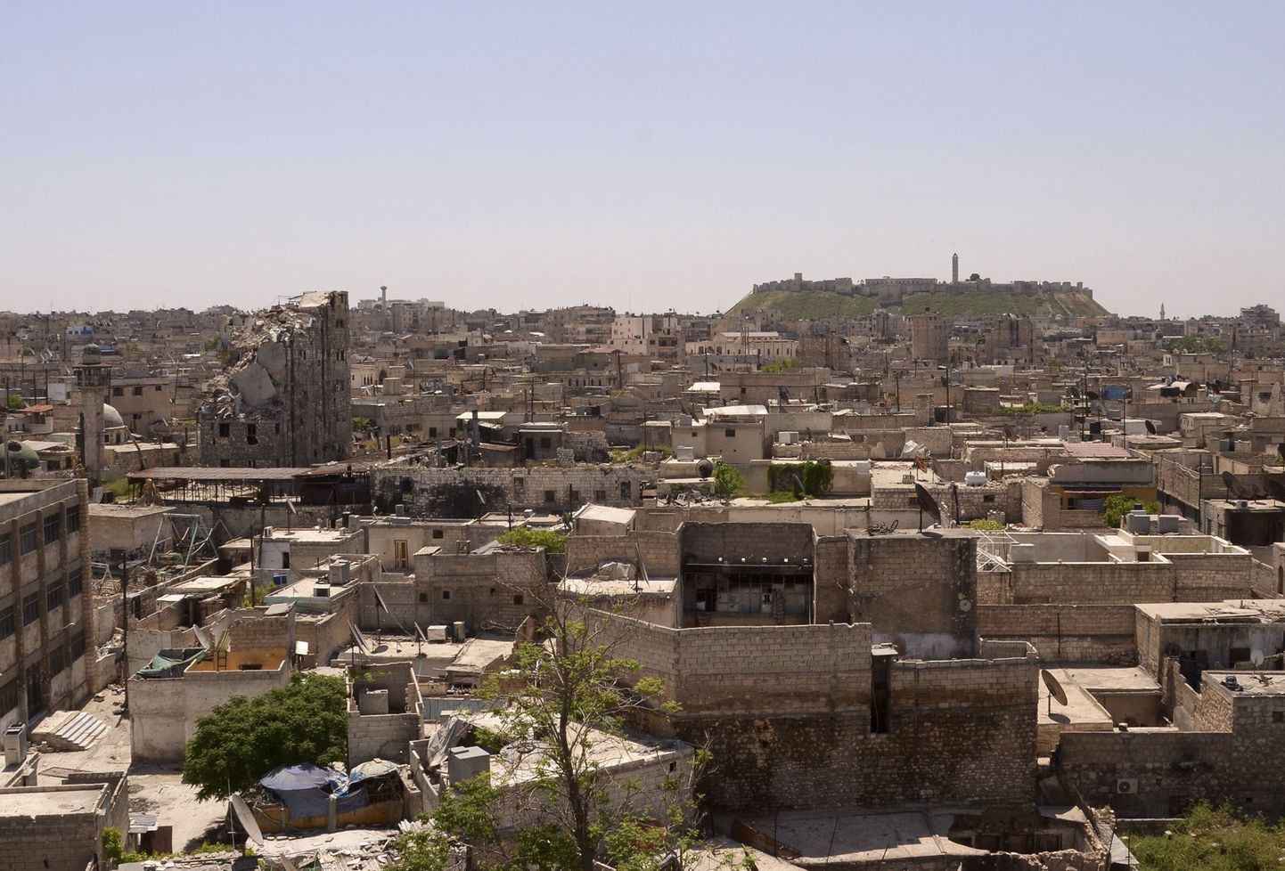 Алеппо. То, что осталось от исторической древней части города, занесенной в UNESCO.