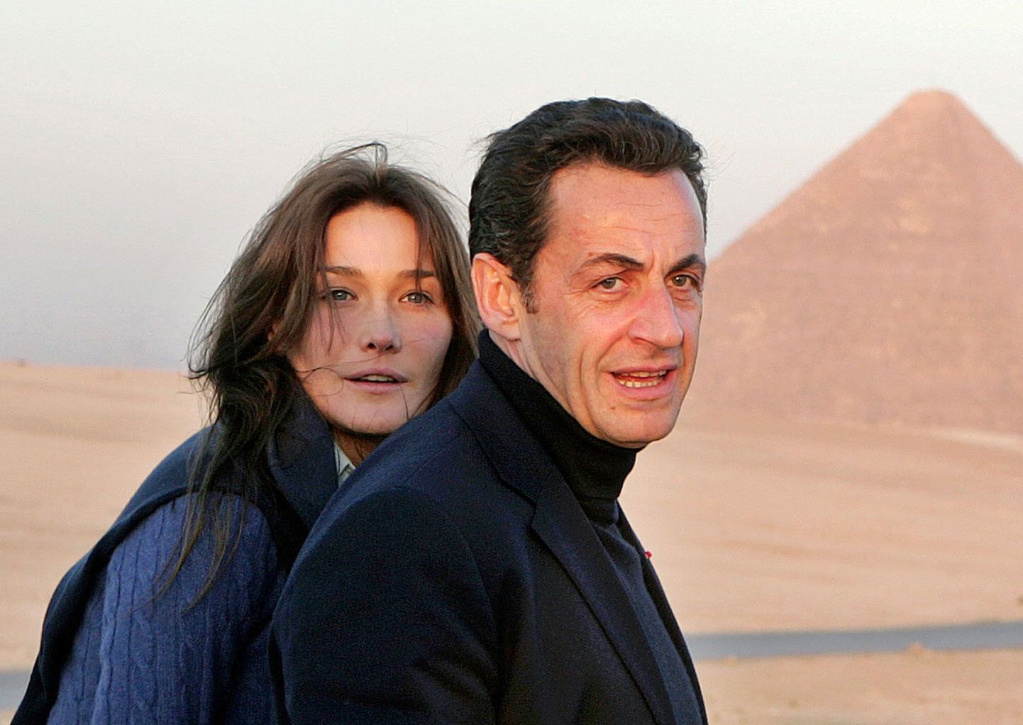 Nicolas Sarkozy ja Carla Bruni
