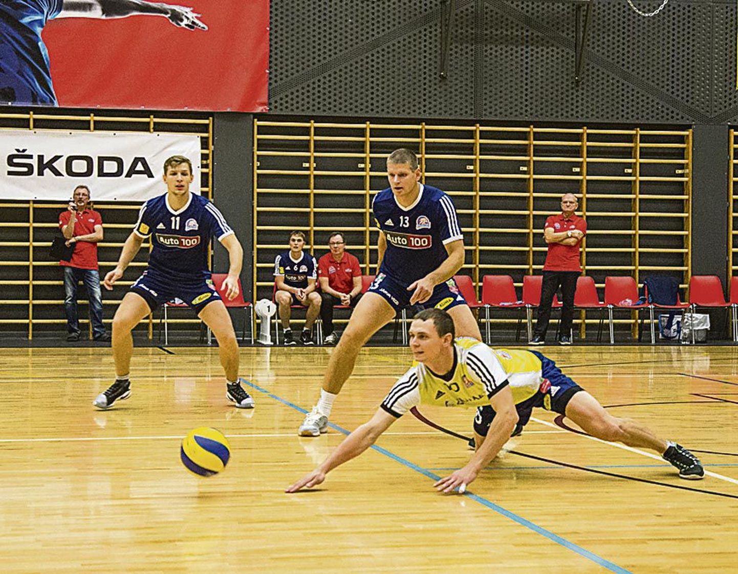 Paides toimunud matšis oli pall rohkem põrandal Järvamaa kui Pärnu meeskonna väljakupoolel.