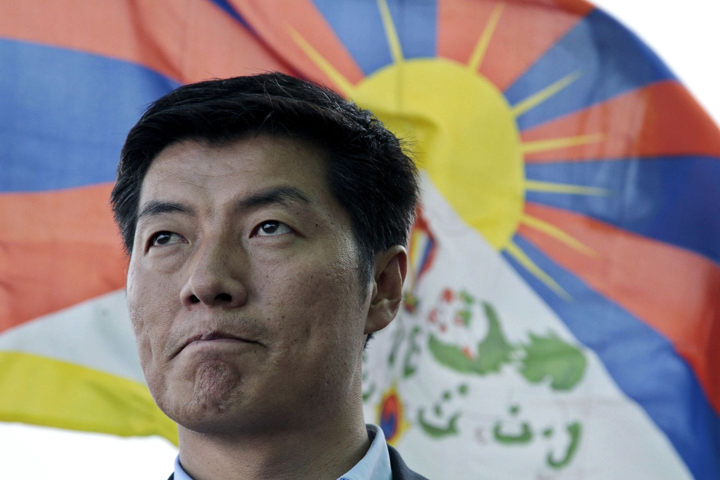 Tiibeti eksiilvalitsuse uus peaminister Lobsang Sangay.
