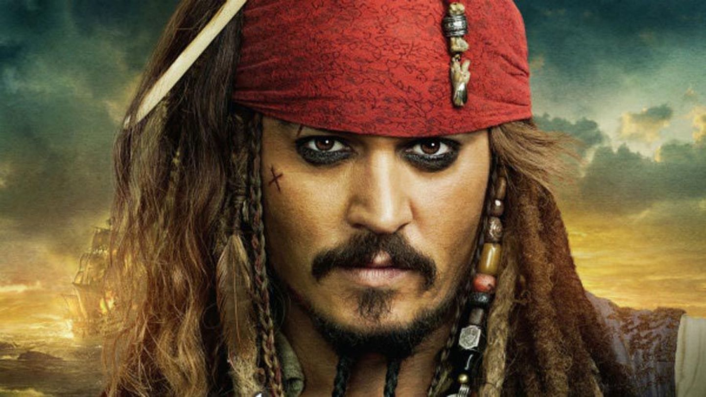 Johnny Depp naasis kinolinale legendaarse antikangelase Jack Sparrow rollis.