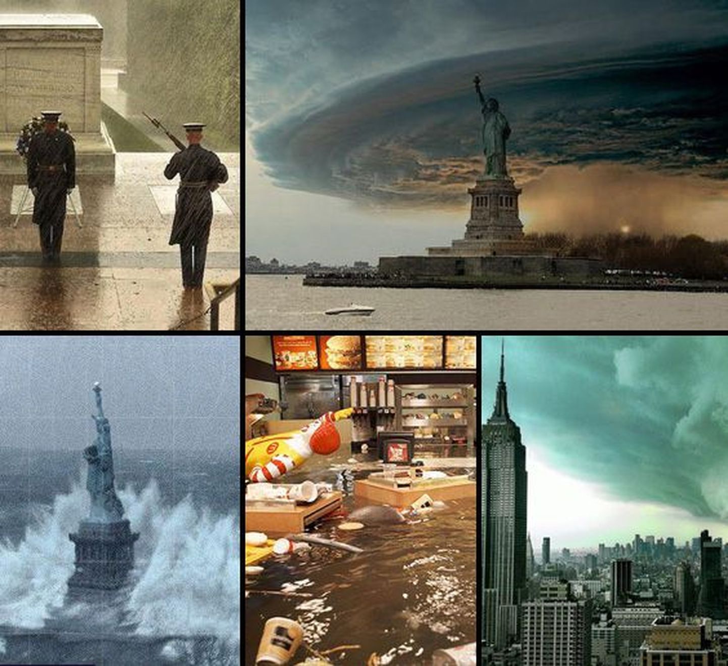 New Yorgi orkaanipildid on võltsing?