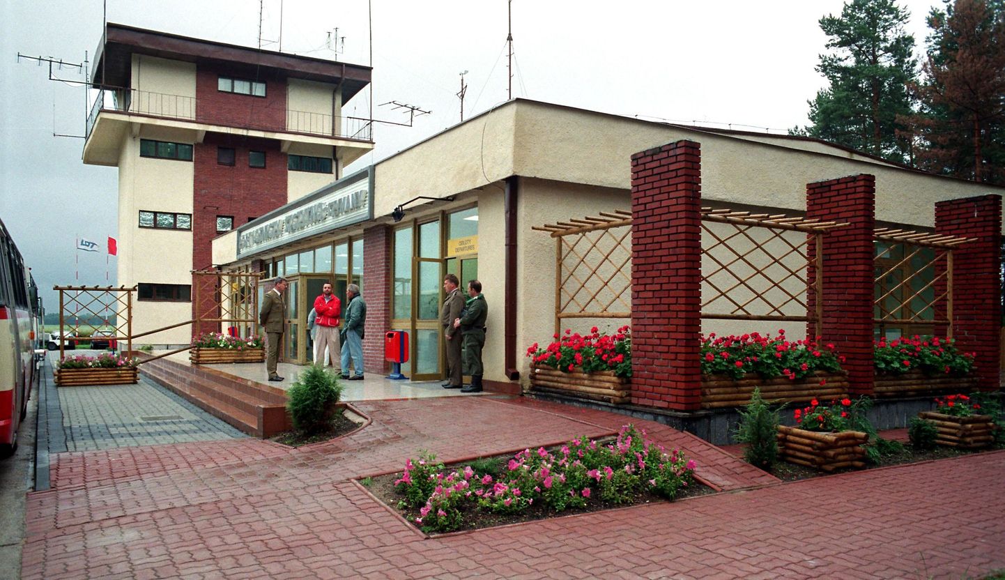 Kontrolltorn Szymany lennuväljal Poolas, mida on peetud üheks salavangla asukohaks.