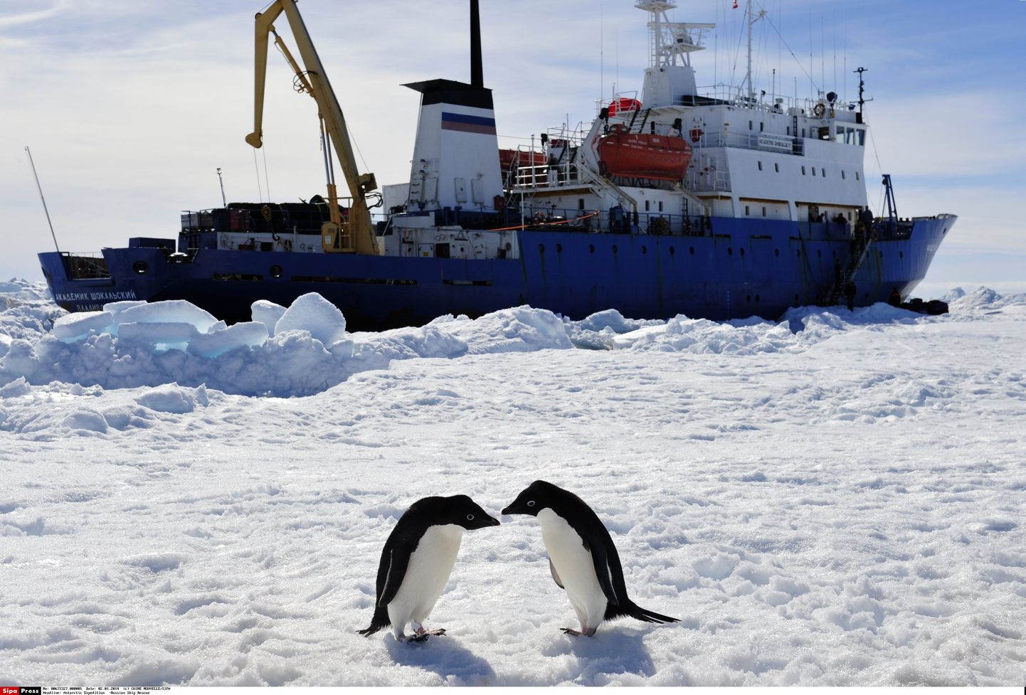 Teaduslaev Akademik Šokalski oli  Antarktikas jäävangis ligi kaks nädalat.