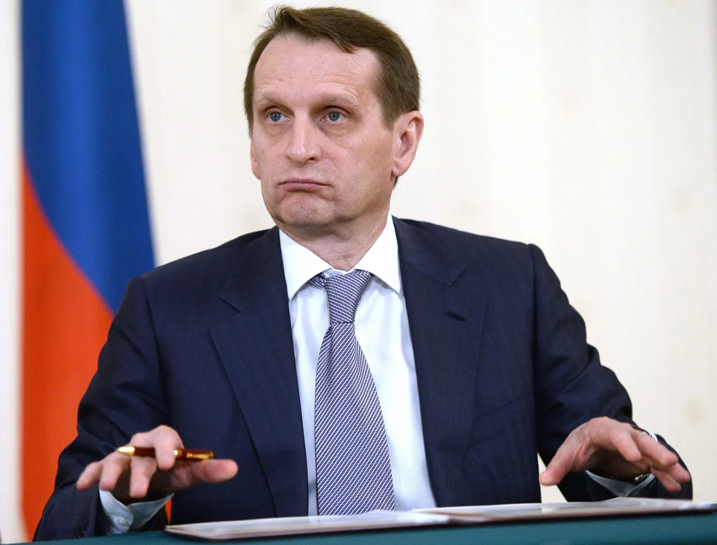 Riigiduuma spiiker Sergei Narõškin.