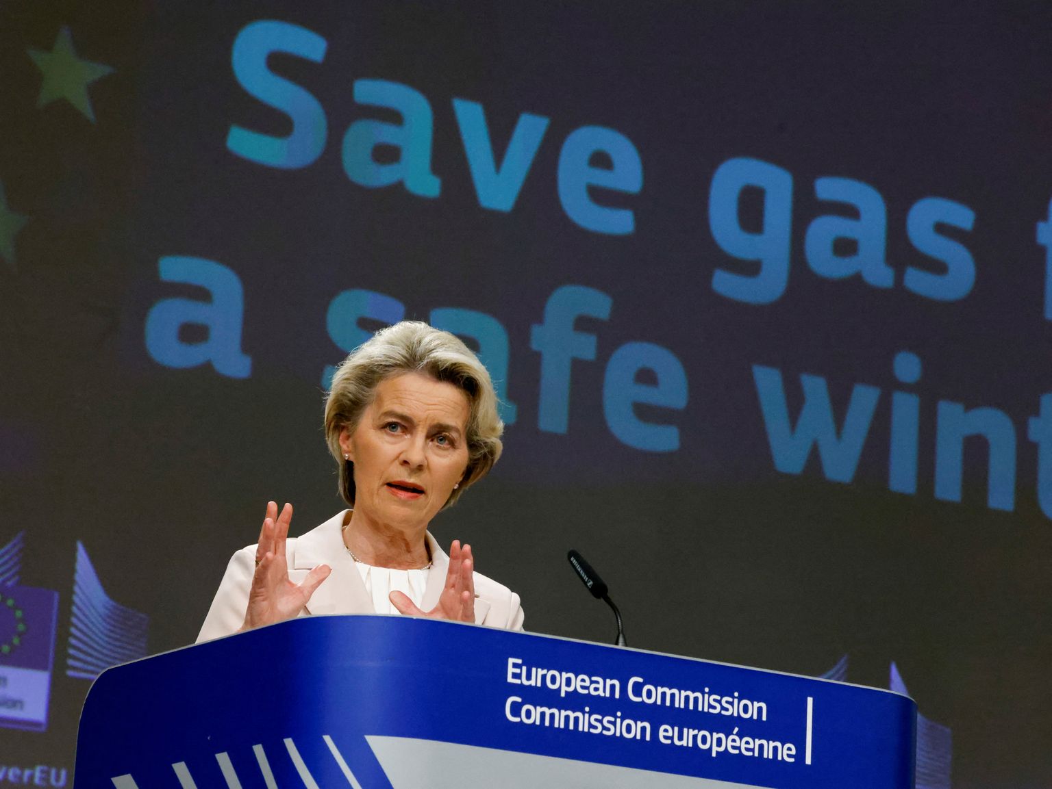 Euroopa komisjoni president Ursula von der Leyen.