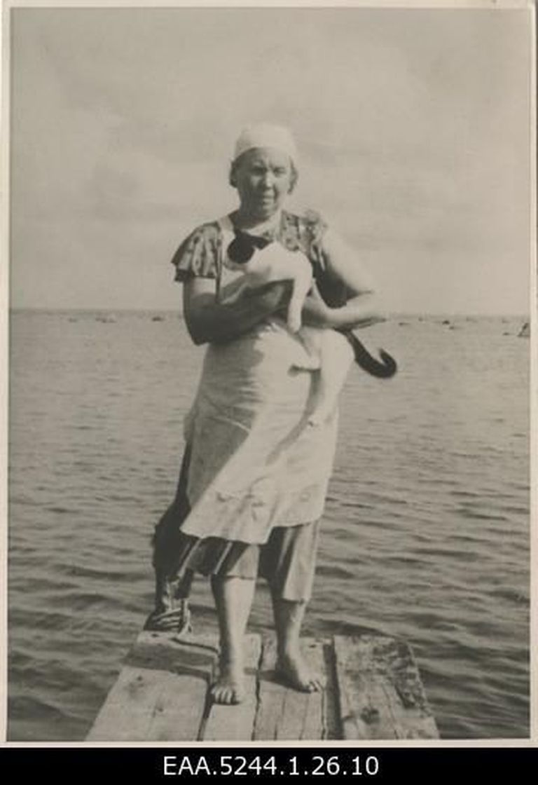 Anna Treier aastal 1940