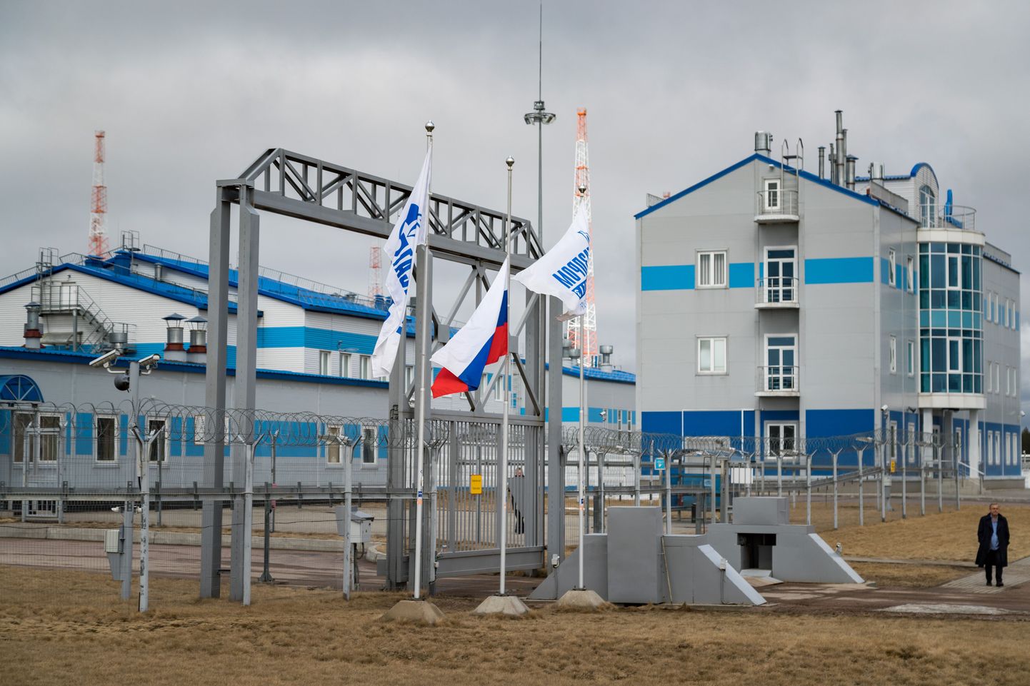 Gazpromi Portovaja pumbajaam ja Nord Streami gaasijuhtme alguspunkt.