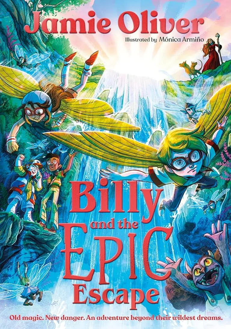 Jamie Oliveri lasteraamat «Billy and the Epic Escape» on järg tema esimesele lasteraamatule «Billy and the Giant Adventure!».