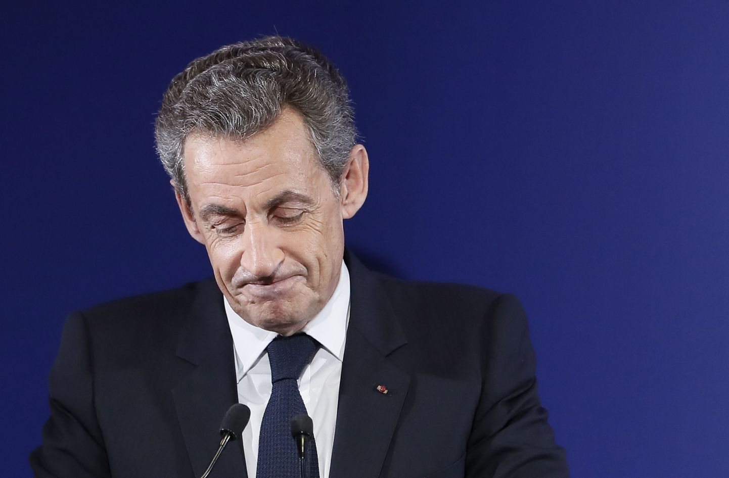 Nicolaz Sarkozy valimiskaotust tunnistamas