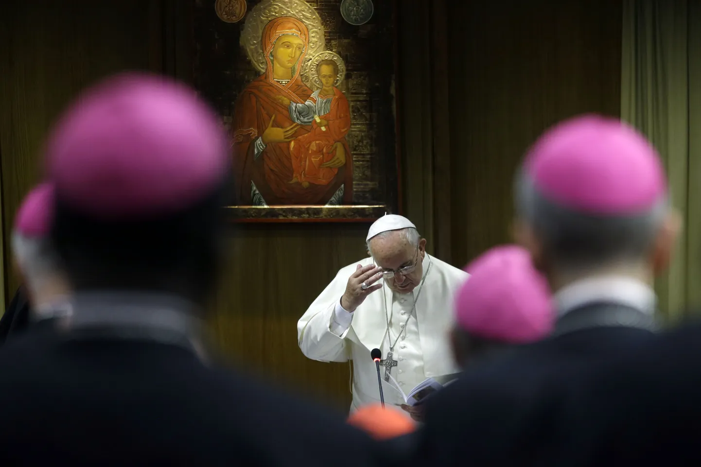 Paavst Franciscus Vatikanis.