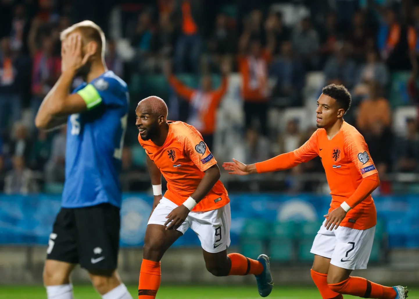Eesti kapten Ragnar Klavan koondise viimatises mängus Hollandiga.
