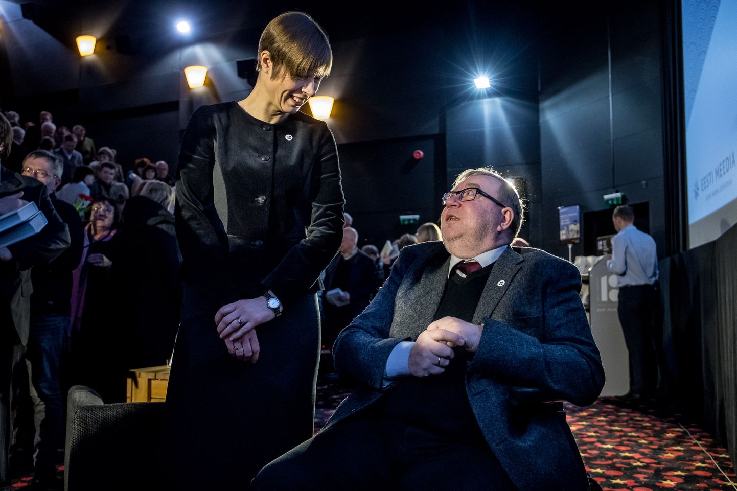 Kersti Kaljulaid ja Mart Laar