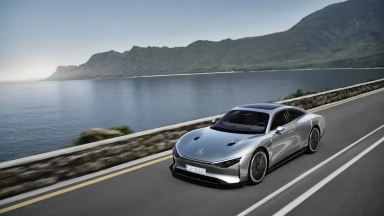 Mercedes-Benz eksperimentālais elektroauto EQXX