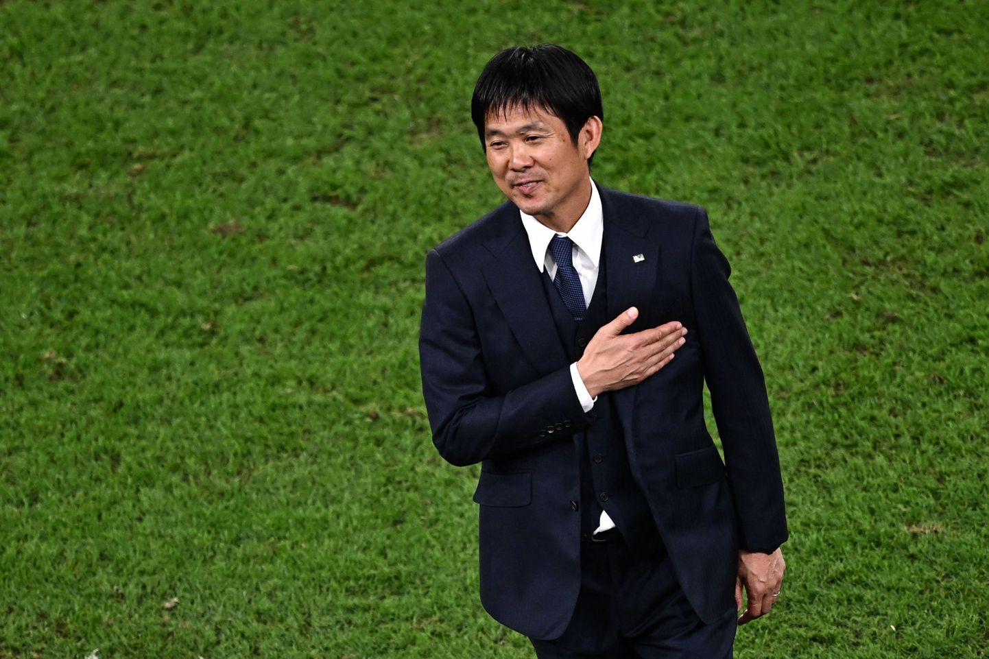Japānas futbola izlases galvenais treneris Hadžime Morijasu