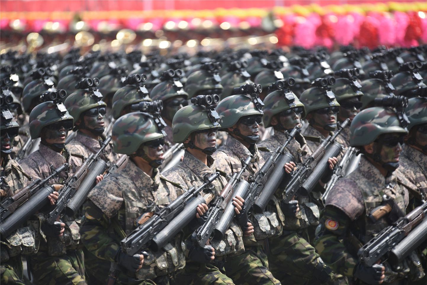 Põhja-Korea eriüksuse sõdurid