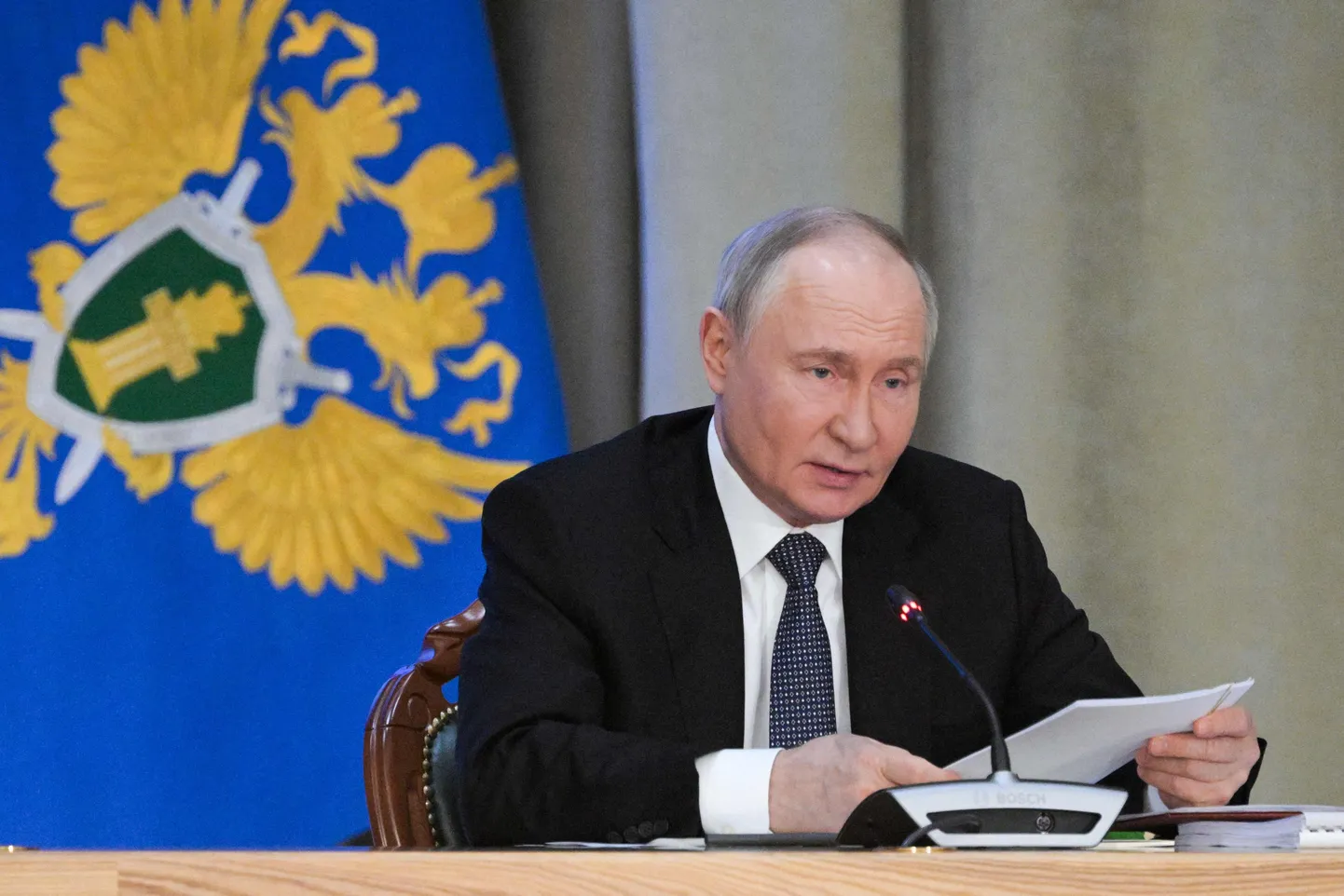 Venemaa diktaator Vladimir Putin Moskvas 19. märtsil 2025. aastal.