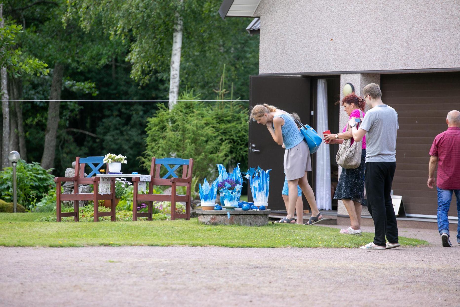 Varem on avatud talude päeval osalenud Läsnal tegutsev Pihlamäe käsitöötuba-muuseum.
