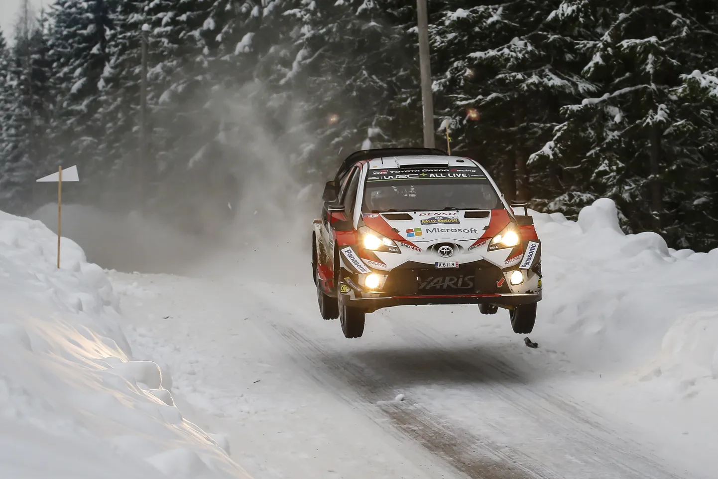 Ott Tänak Rootsi rallil