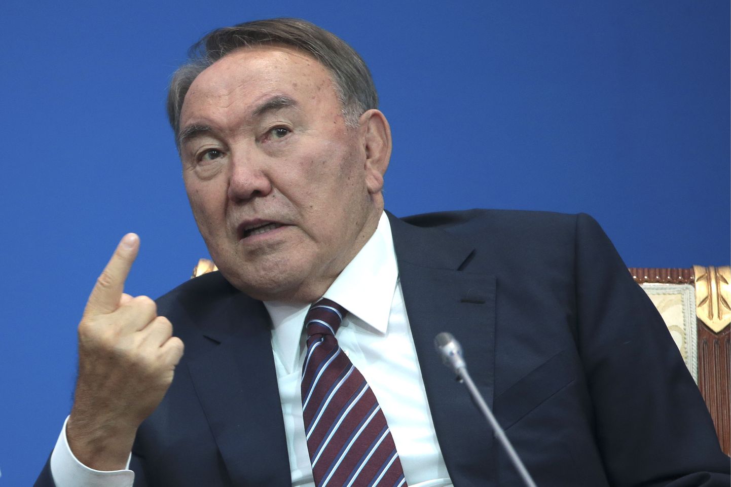 Kasahstani president Nursultan Nazarbajev.