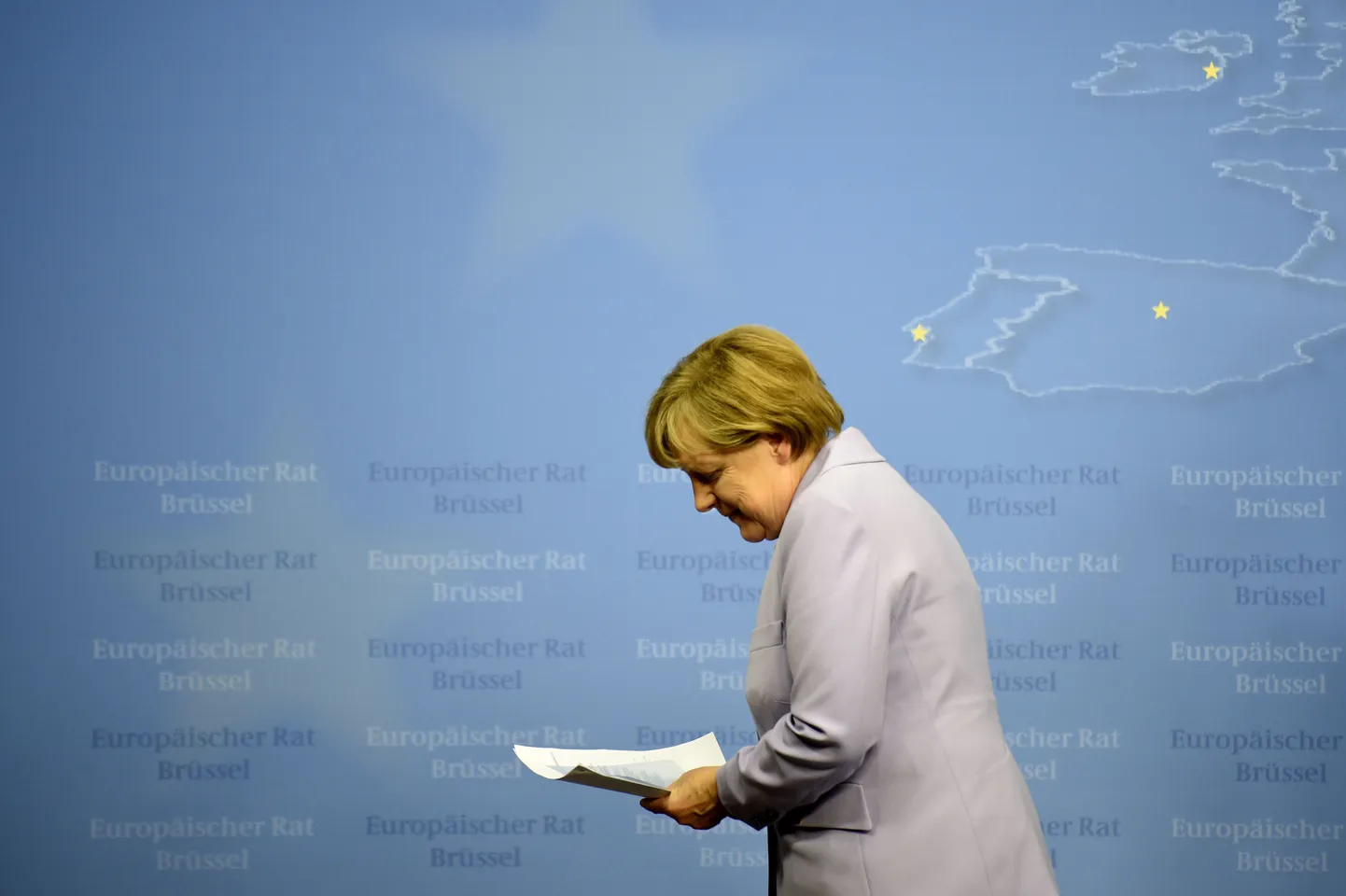 Angela Merkel.