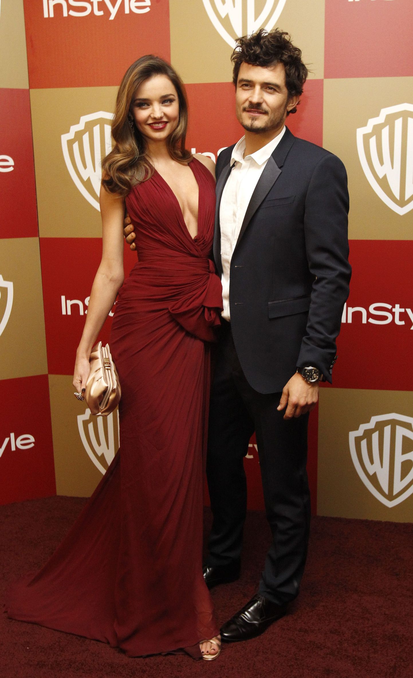 Orlando Bloom ja Miranda Kerr 2013. aasta jaanuaris