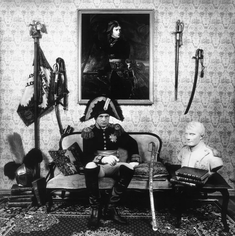 Peterburi ülikooli ajaloolasele Oleg Sokolovile meeldis kehastuda Prantsuse keisriks Napoleon I. Foto on tehtud 2000. aastal.