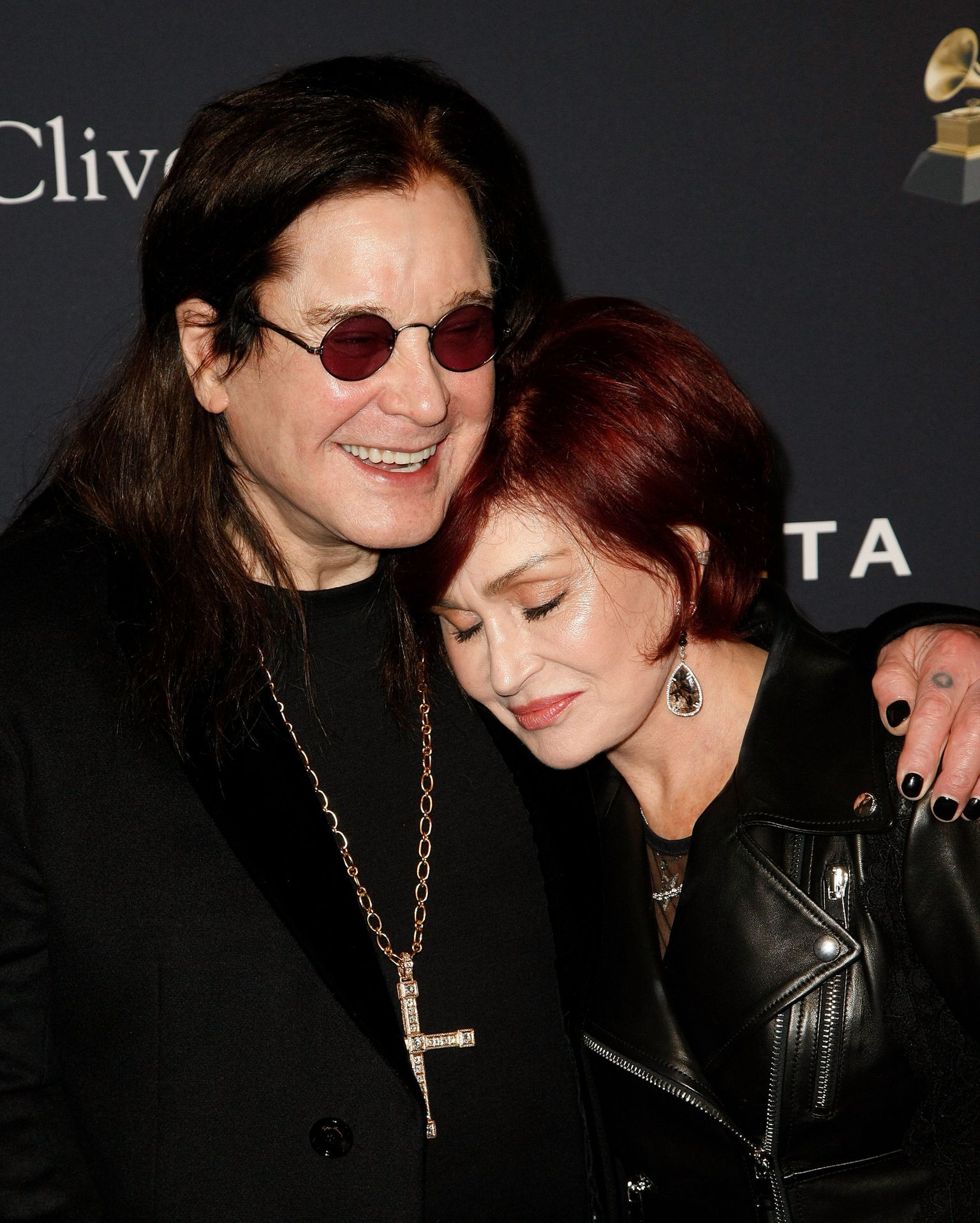 Ozzy Osbourne abikaasa Sharoniga.