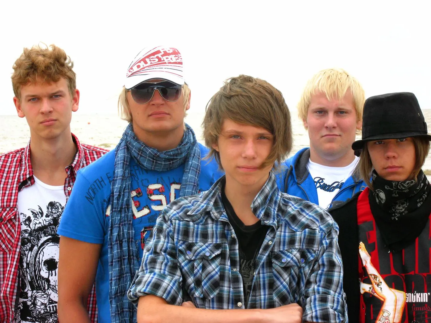 DefRage: Daniel Leppsoo, Kari Kärner, Kaspar Peterson, Argo Ollep ja Andres Arens.