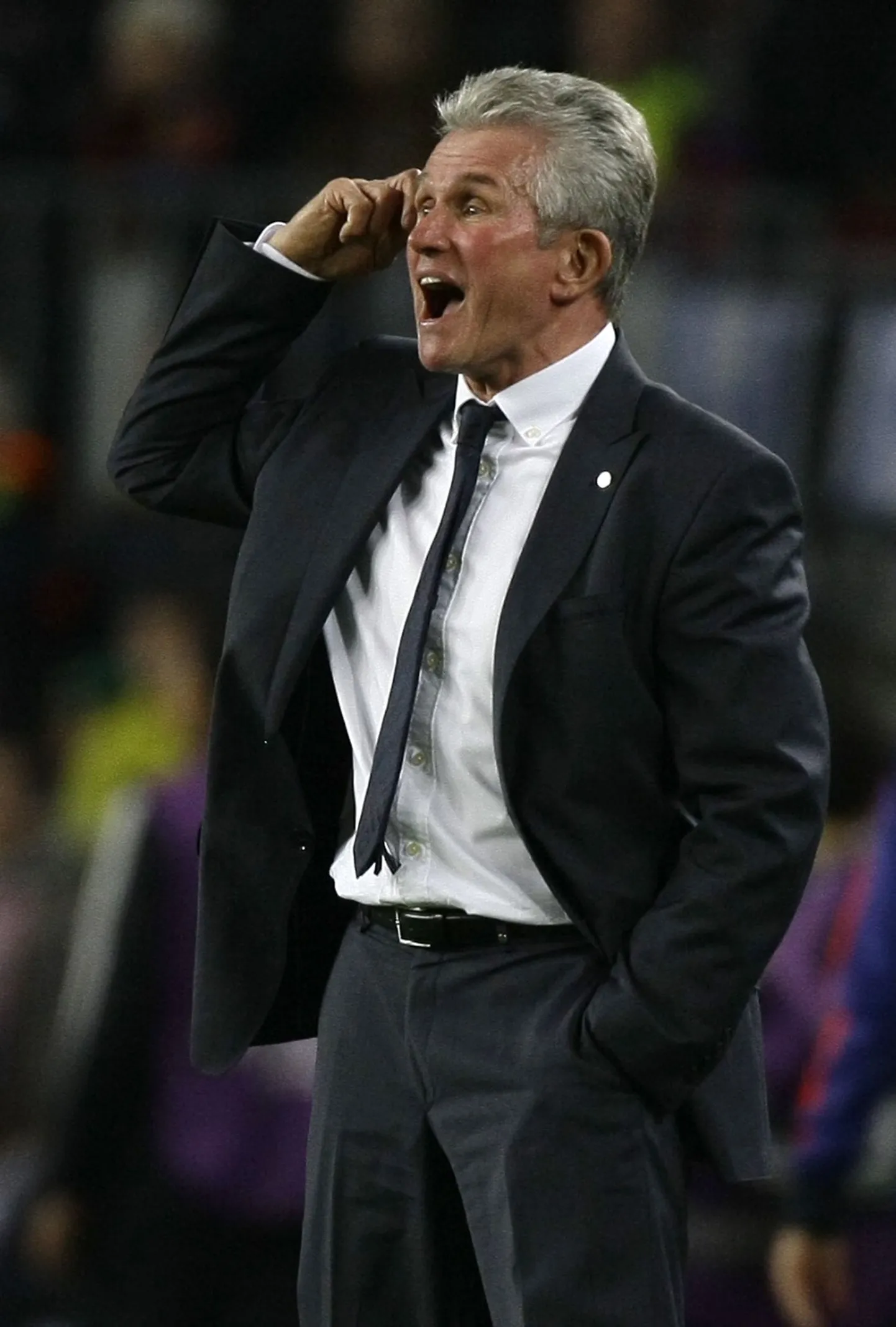 Bayerni peatreener Jupp Heynckes.