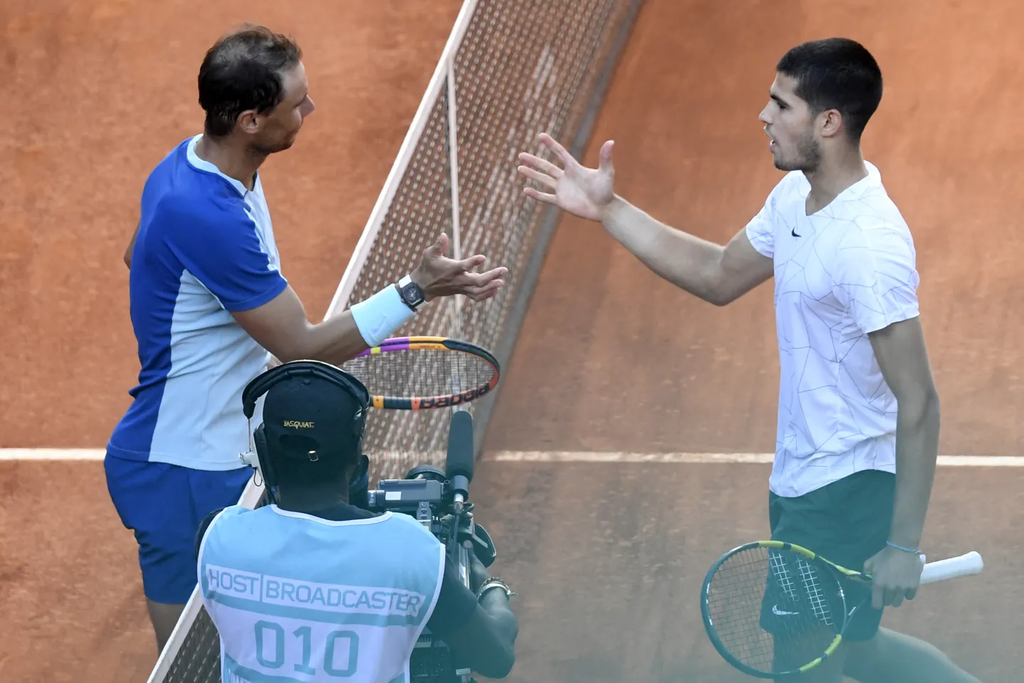 Rafael Nadal alistus esimest korda enda kaasmaalasele Carlos Alcarazile.