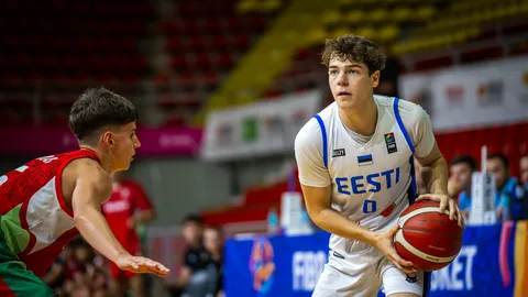 Kaks mängu, kaks võitu: Eesti U16 koondis jätkab EMi võidukalt